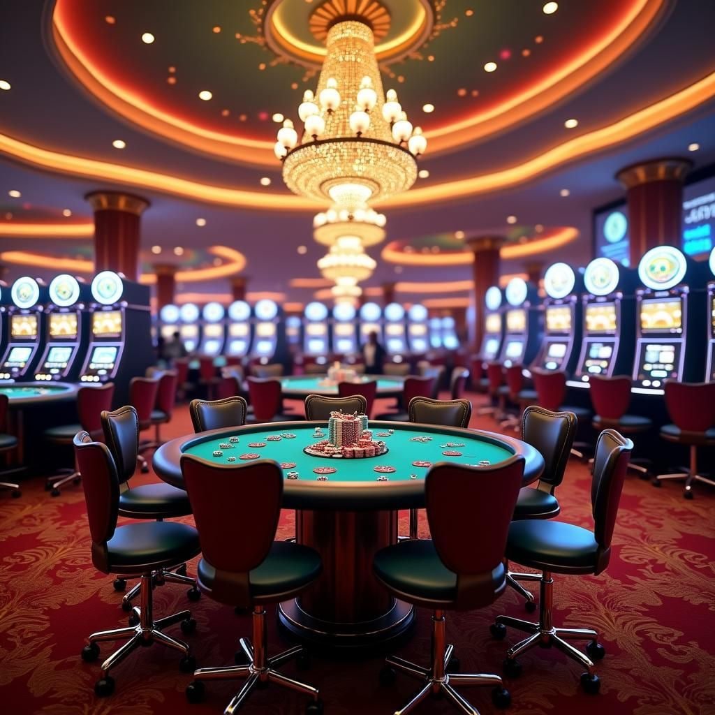j8com mobile platform interface showing live casino and slot lobby on Android